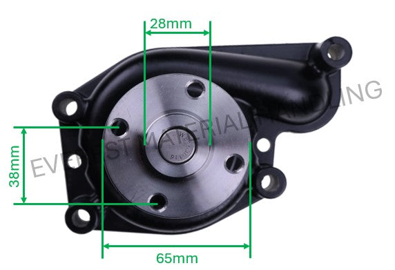 WATER PUMP XINCHAI 490BPG/A490BPG/C490BPG/4D27G31/4D27T31