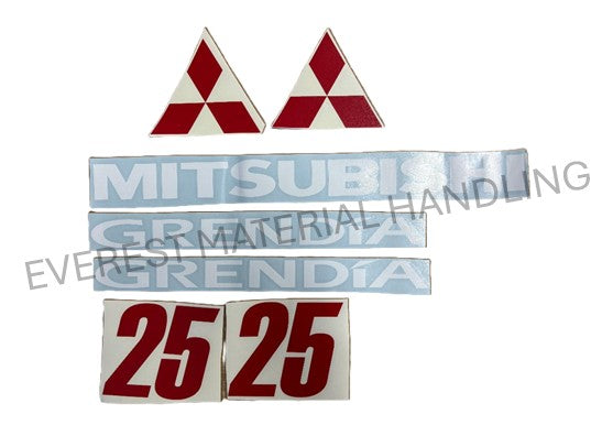 DECAL SET - MITSUBISHI 2.5T