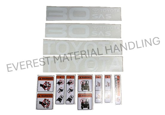 DECAL SET - TOYOTA 3.0T