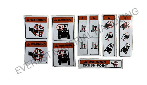 DECAL SET - CLARK CQ30L