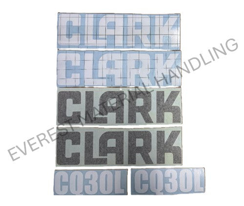 DECAL SET - CLARK CQ30L