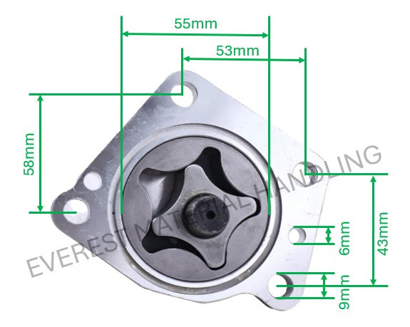OIL PUMP MITSUBISHI S6S