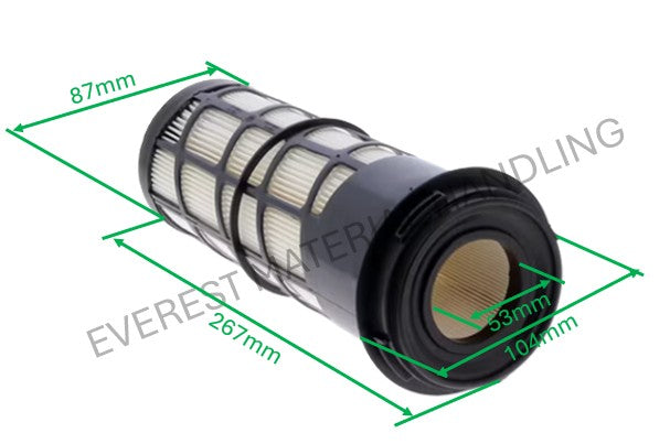 AIR FILTER HYSTER H2.00-3.5FT