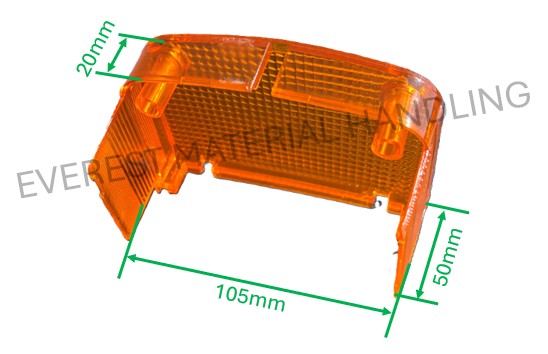 LENS COMB HEAD LAMP TOYOTA 8FD/G10-30