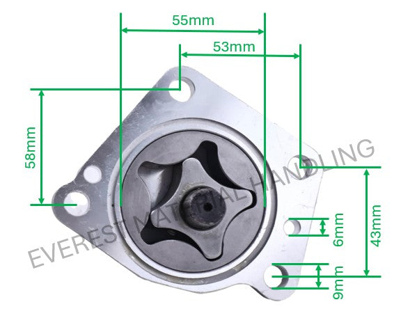 OIL PUMP MITSUBISHI S4S