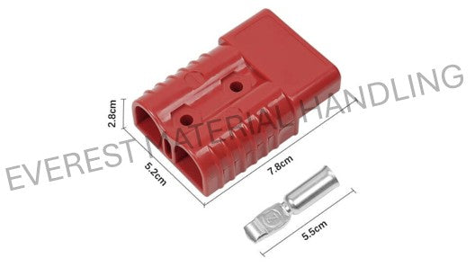 ANDRSON CONNECTOR ASSY 175A 600V (RED)