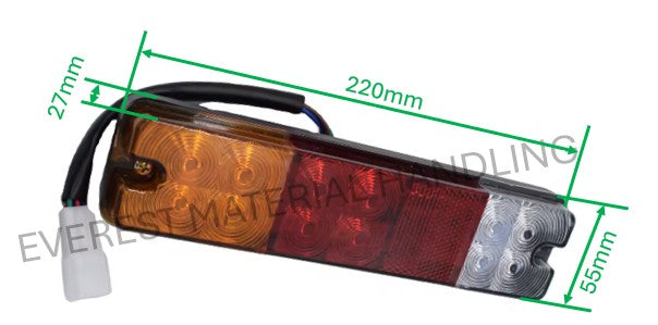 REAR COMB LAMP HANGCHA / HELI / TCM FD/G10-30N (LED)
