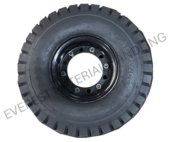 PNEUMATIC 2.5T RIM/TYRE COMBO TOYOTA REAR WHEELS
