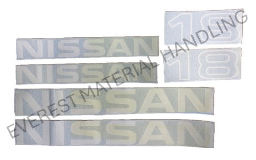 DECAL SET - NISSAN 1.8T