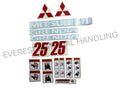 DECAL SET - MITSUBISHI 2.5T