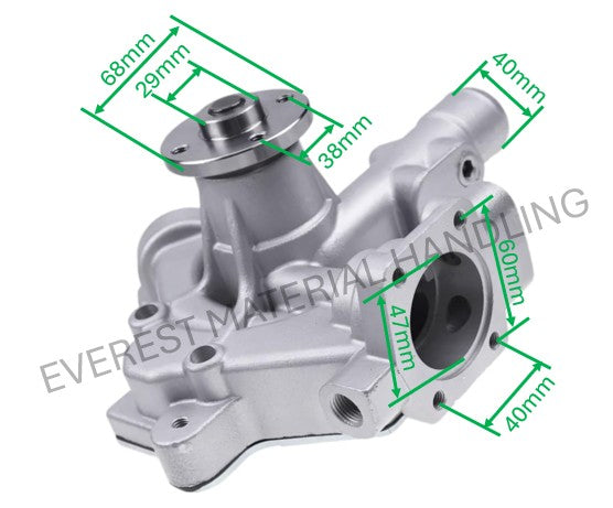 WATER PUMP YANMAR 4TNE92/94/98