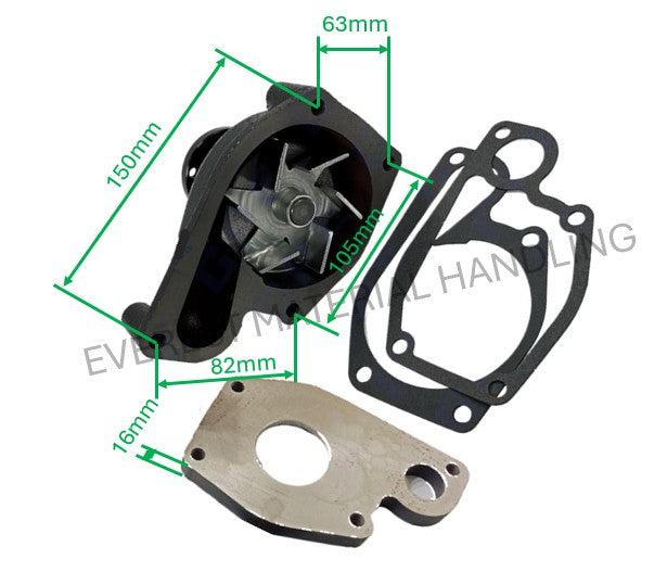 WATER PUMP XINCHAI 495/498BPG