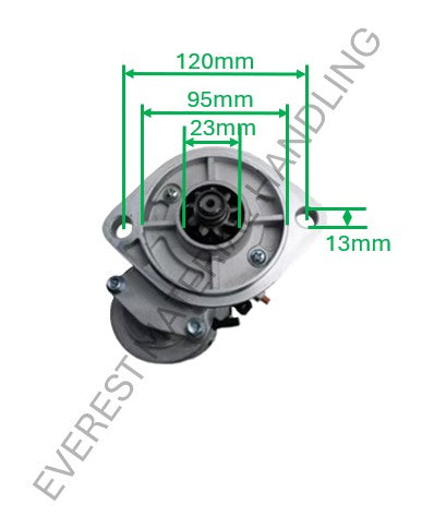 STARTER ISUZU/YANMAR C240 PKJ/4D95