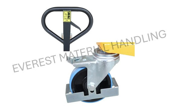 DRUM PALLET JACK - POLYURETHANE WHEELS