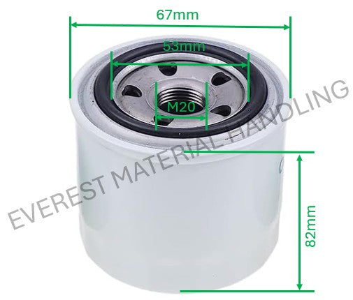 OIL FILTER YANMAR 4D92/94E. 4D94LE.4TNE92/94/98