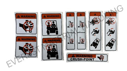 DECAL SET - NISSAN 1.8T