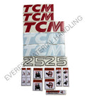 DECAL SET - TCM 2.5T