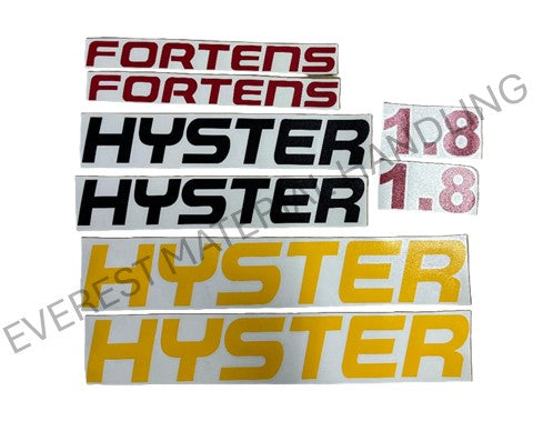 DECAL SET - HYSTER 1.8T
