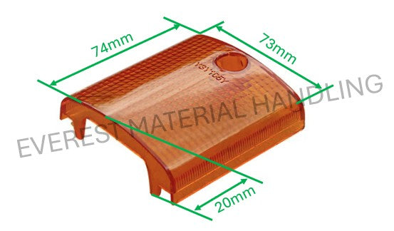 LENS REAR COMB TOYOTA 7FD/G10-30 - ORANGE