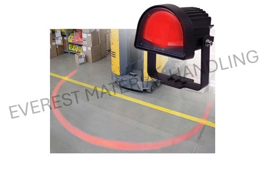 RED LED STROBE LAMP (RED U) DC10V-80V