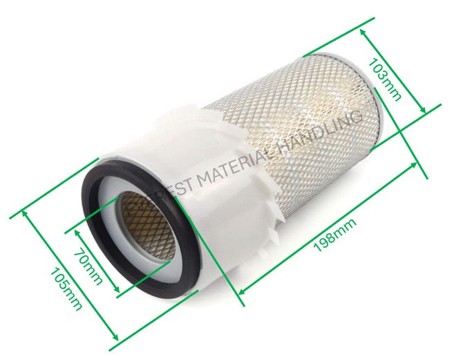 AIR FILTER DOOSAN D15-18