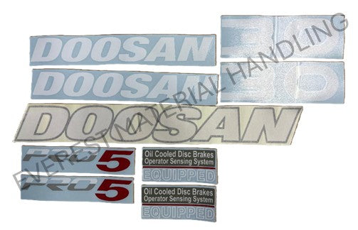 DECAL SET - DOOSAN 3.0T