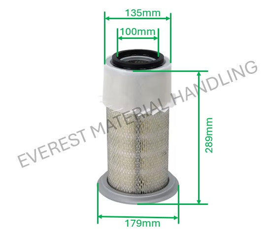 AIR FILTER MITSUBISHI/TCM FD20-30-11