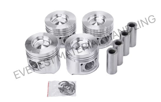 PISTON, PIN & SNAP RING SET TOYOTA 2Z-II/7-8FD