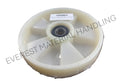 PALLET JACK NYLON FRONT WHEEL WITH BEARINGS (WHITE)