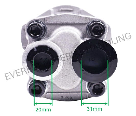 HYDRAULIC PUMP TOYOTA 4Y/1DZ - 8FD/G20-30