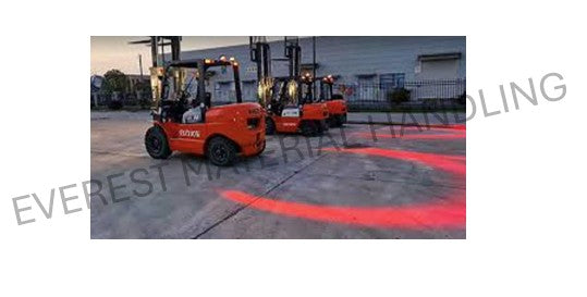 RED LED STROBE LAMP (RED U) DC10V-80V
