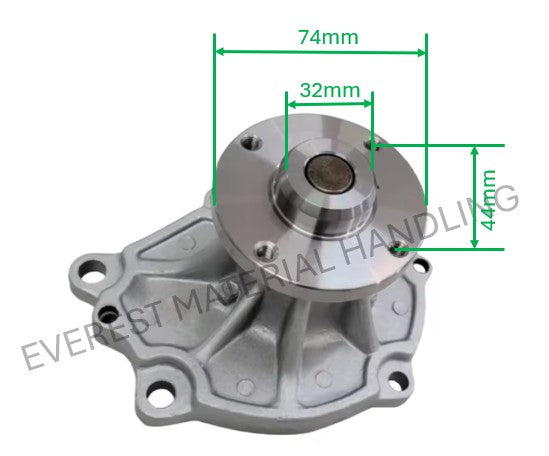 WATER PUMP NISSAN K15/K21/K25