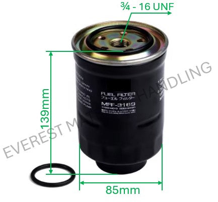 FUEL FILTER TOYOTA 1DZ/2Z/13Z/14Z/15Z