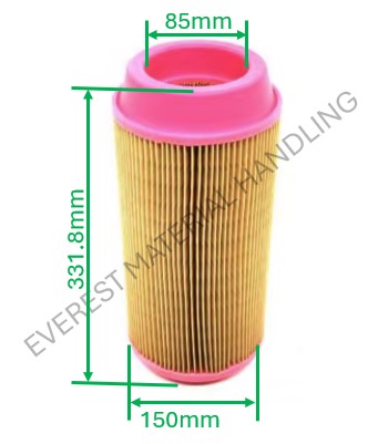 AIR FILTER OUTER LINDE 352-3/4/5/393-1/394-1/2