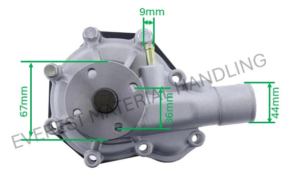 WATER PUMP MITSUBISHI S6S