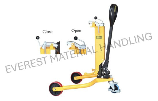 DRUM PALLET JACK - POLYURETHANE WHEELS