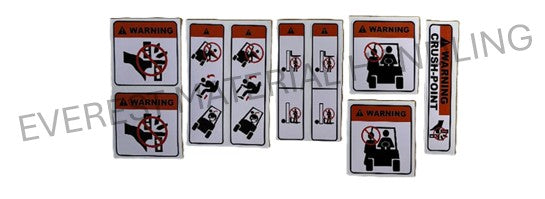 DECAL SET - MITSUBISHI 1.8T