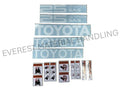 DECAL SET - TOYOTA 2.5T