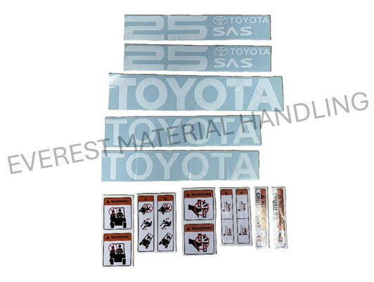 DECAL SET - TOYOTA 2.5T